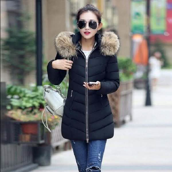 High Quality Winter Down Jacket Women Long Coat Warm Clothes - Fabs things
