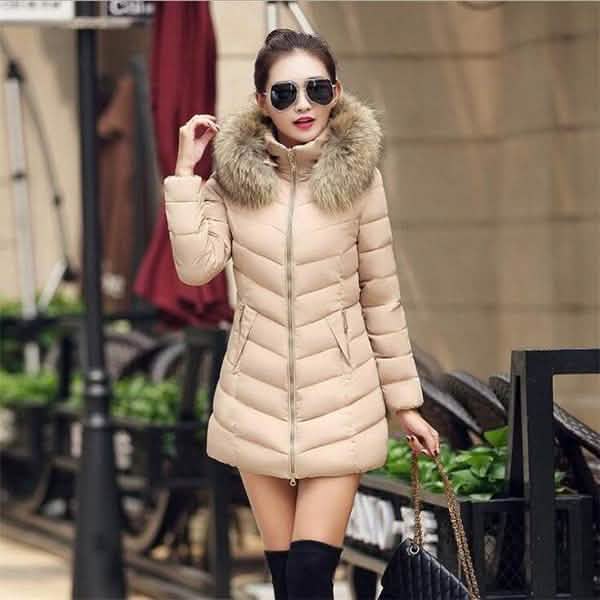 High Quality Winter Down Jacket Women Long Coat Warm Clothes - Fabs things
