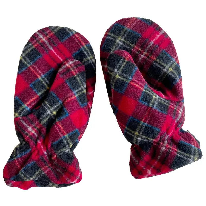 Polar Feet Fleece Mittens - Warm Fleece Gloves for Winter - Fabs things