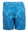 Men's Geo Camo Beer Can Lightweight Stretch Short - Fabs things
