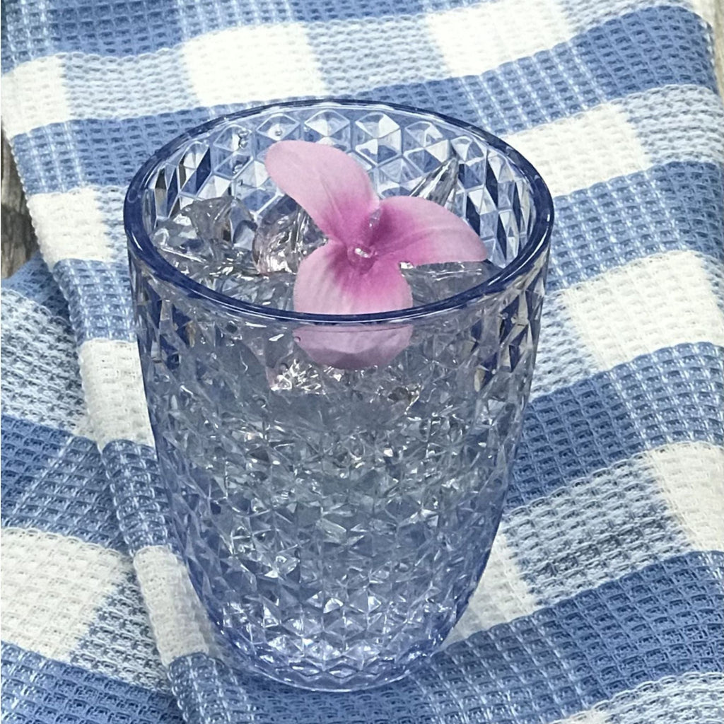 Leading Ware Diamond Cut Acrylic Glasses Drinking (Set of 4) - Fabs things