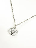 High Blood Pressure Stainless Necklace, High Blood Pressure Medical Necklace, HBP Awareness Engraved Pendant Necklace, Medical ID Jewelry - Fabs things