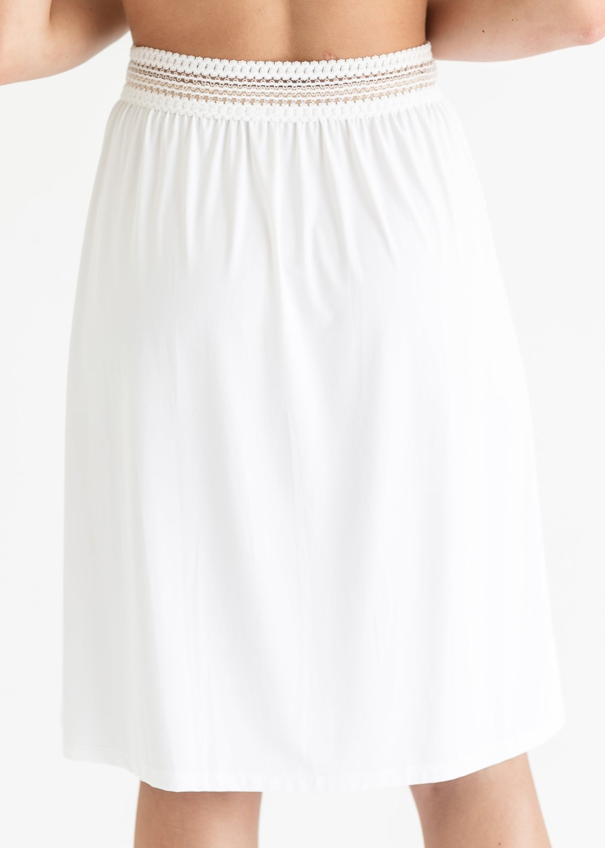 Women's White Half Slip - Fabs things