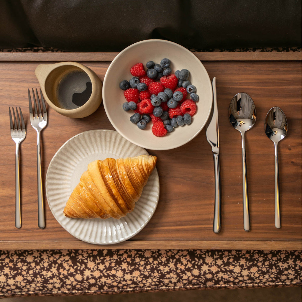 Emilia Mirror 20-Piece Flatware Set - Fabs things