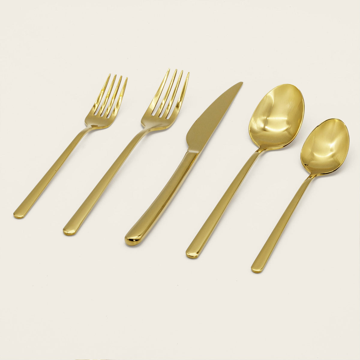 Emilia Mirror 20-Piece Flatware Set - Fabs things