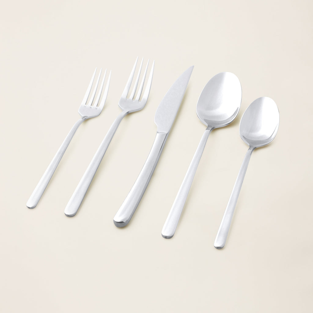 Emilia Mirror 20-Piece Flatware Set - Fabs things