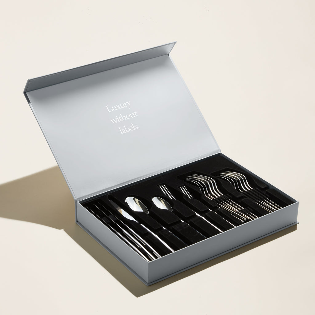 Emilia Mirror 20-Piece Flatware Set - Fabs things