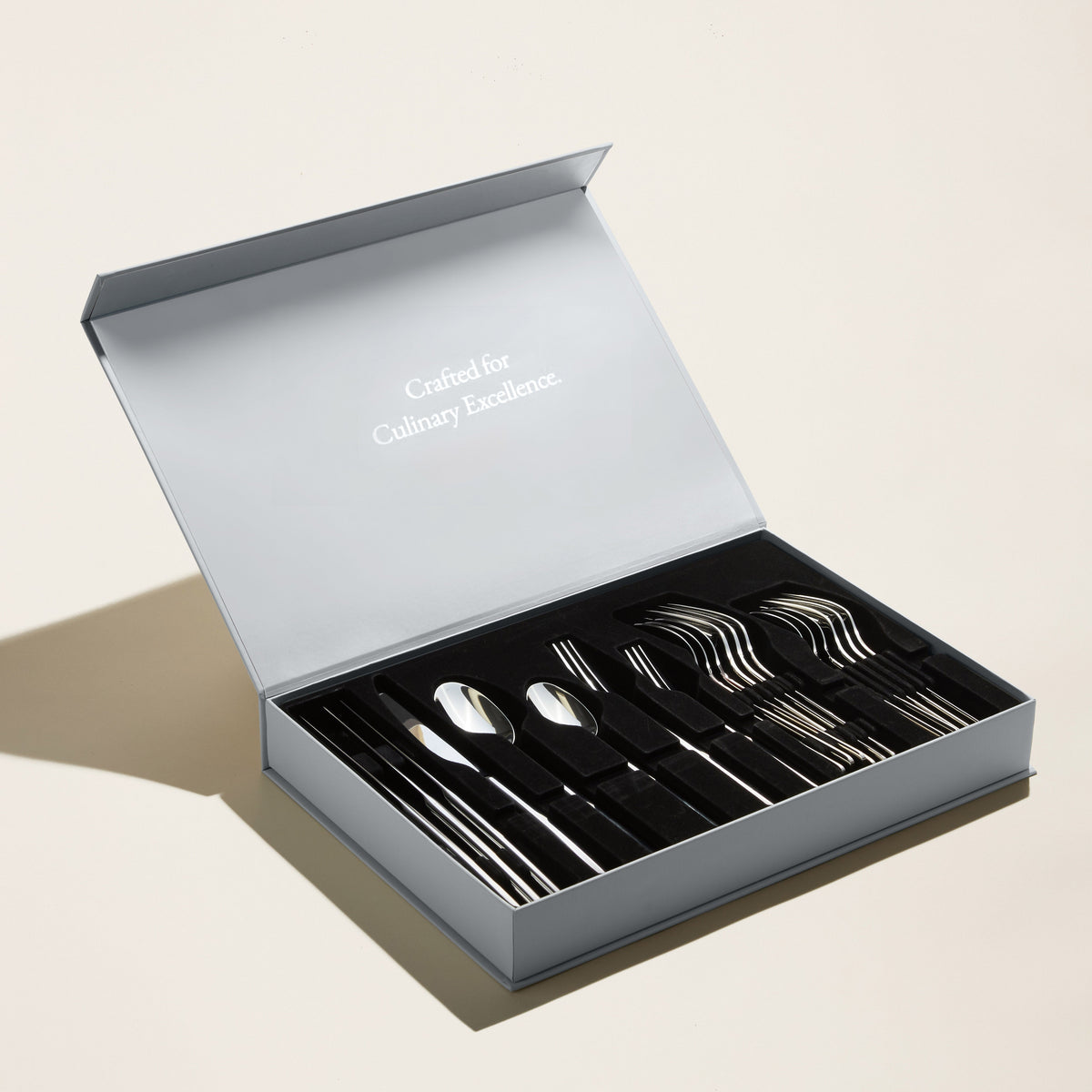 Emilia Mirror 20-Piece Flatware Set - Fabs things