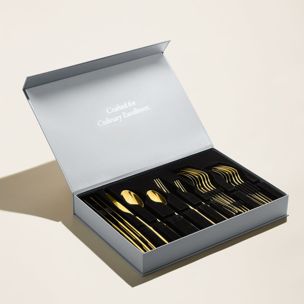 Emilia Mirror 20-Piece Flatware Set - Fabs things