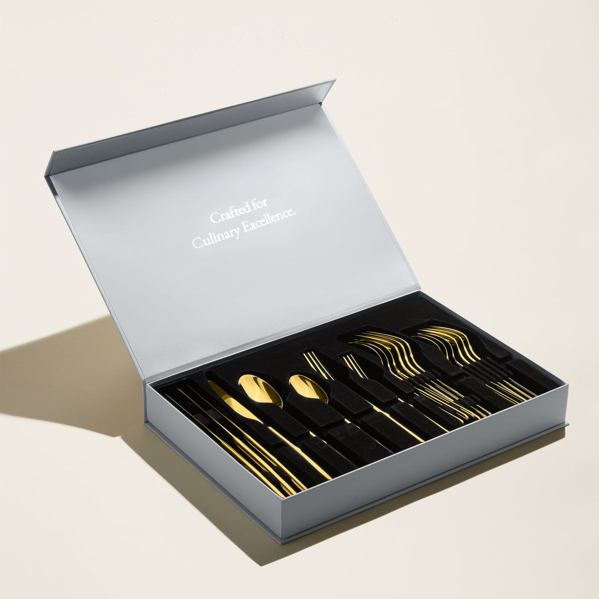 Emilia Mirror 20-Piece Flatware Set - Fabs things