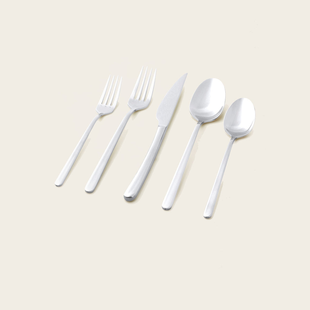 Emilia Mirror 20-Piece Flatware Set - Fabs things