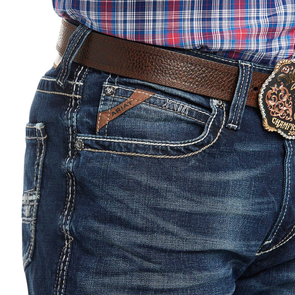 Ariat Men's M4 Low Rise Stretch Adkins Boot Cut Jean - Fabs things