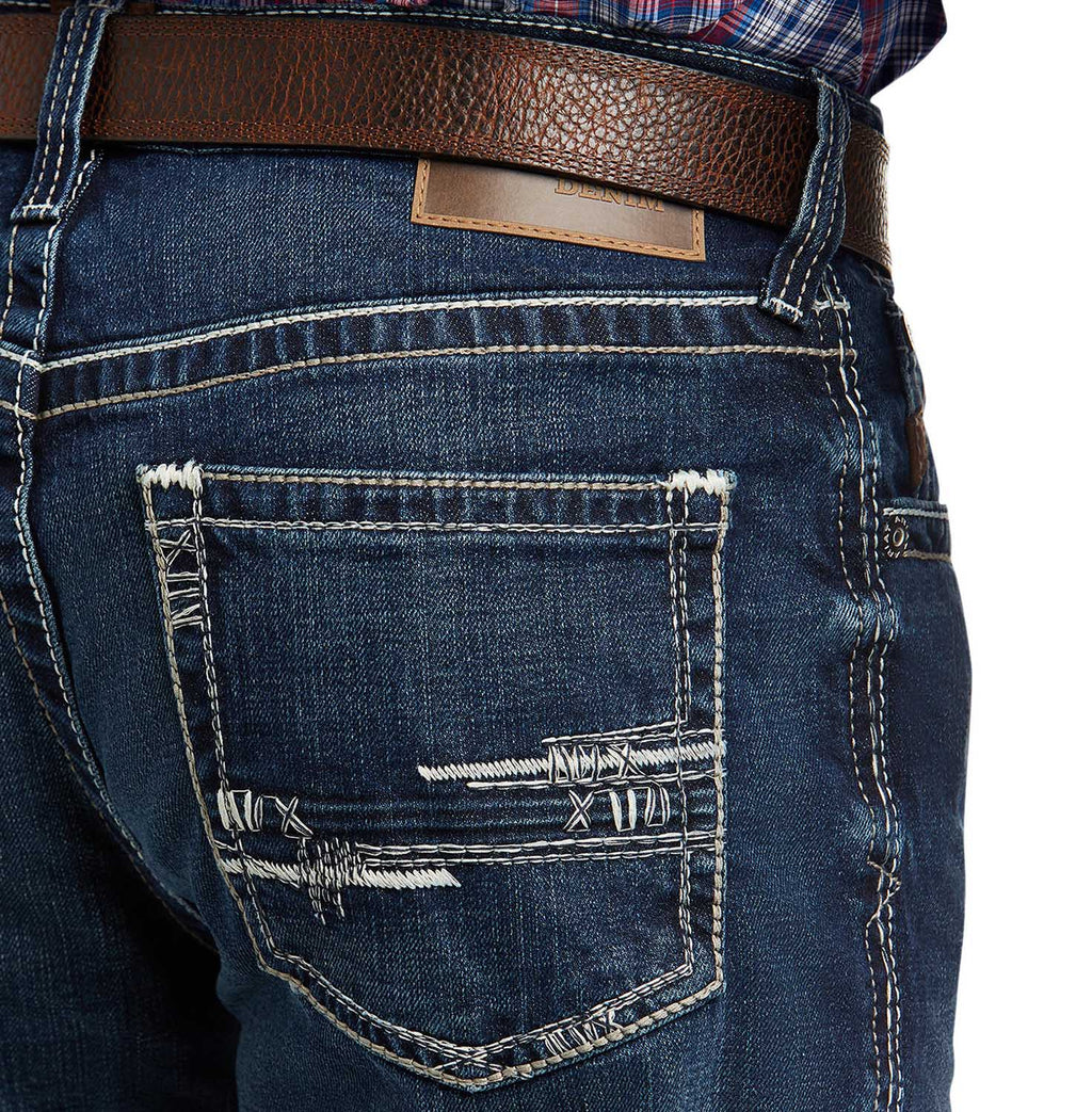 Ariat Men's M4 Low Rise Stretch Adkins Boot Cut Jean - Fabs things