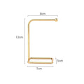 Jewelry Display Holder Metal Earring Storage Rack Jewelry Organizer Holder Earring Necklace Pendants Organizer Display Stand Jewelry Stand Display Necklace Holder Plated Metal Tabletop Jewelry Organizer - Fabs things
