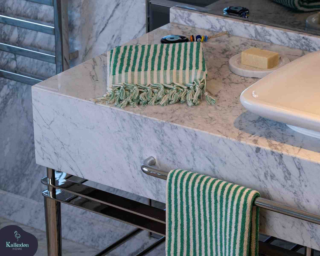 Striped Hand Towel - Fabs things