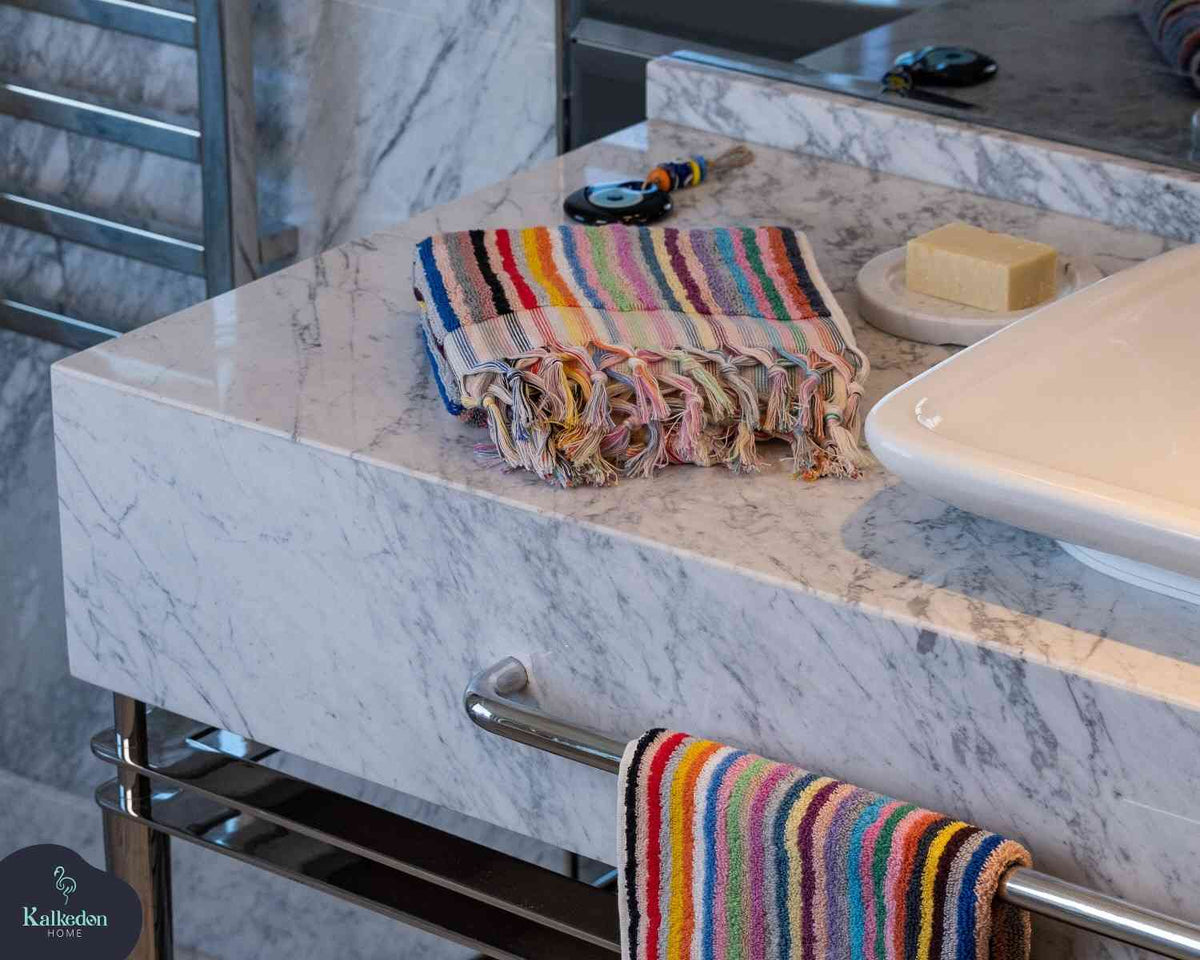 Striped Hand Towel - Fabs things