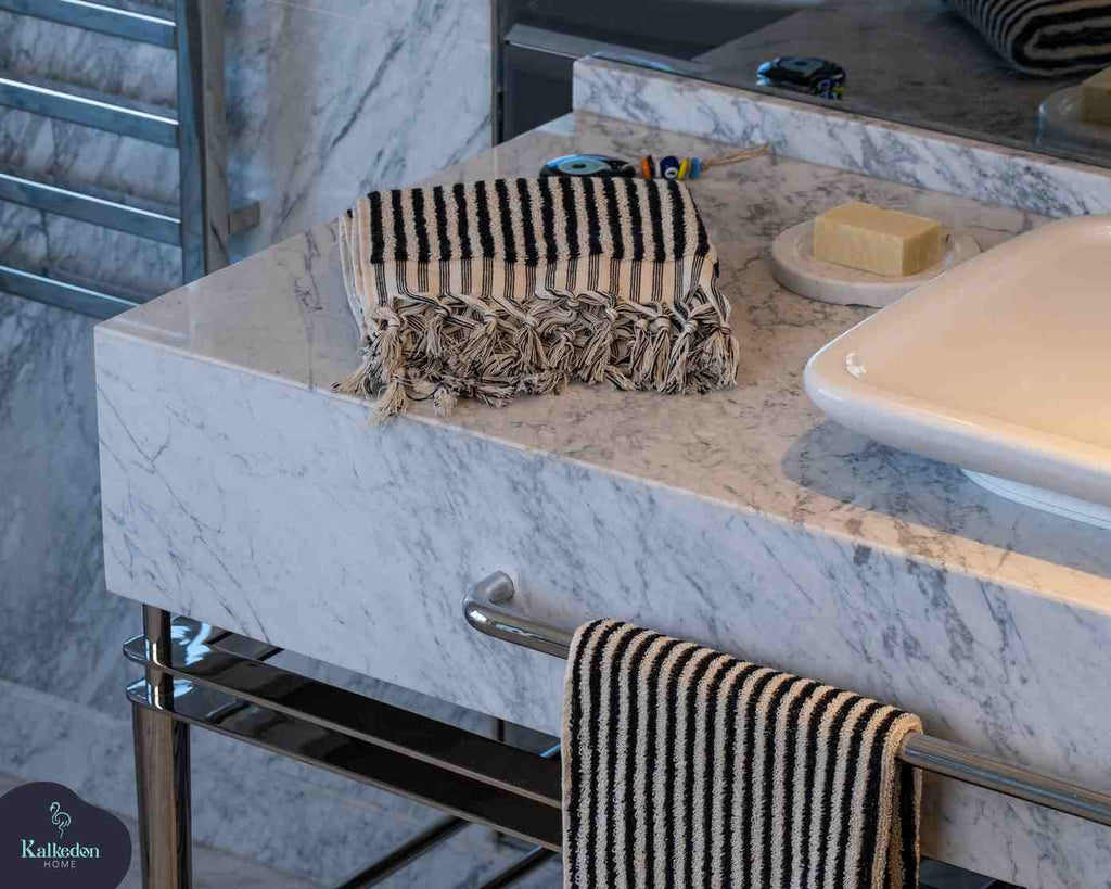 Striped Hand Towel - Fabs things