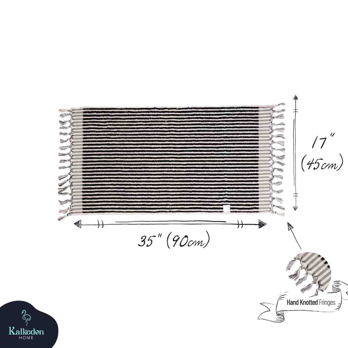 Striped Hand Towel - Fabs things