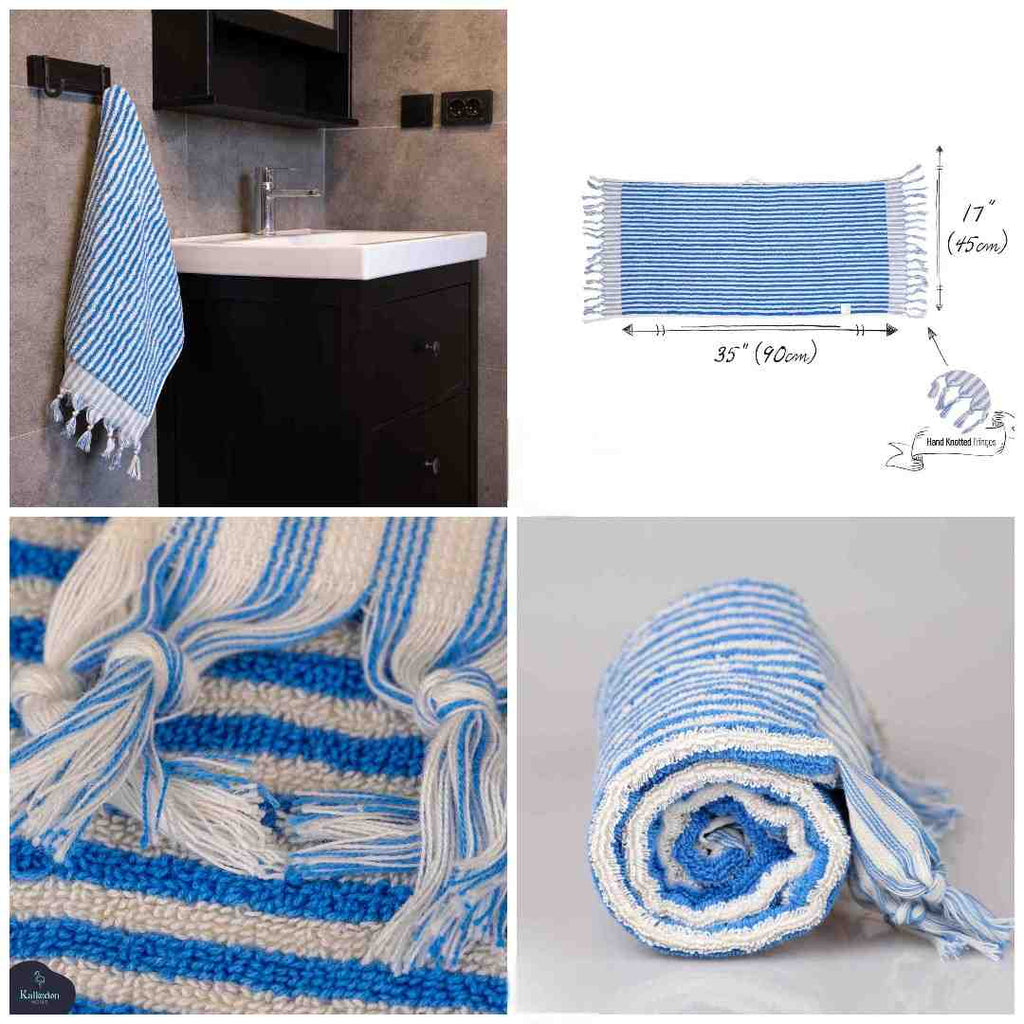 Striped Hand Towel - Fabs things