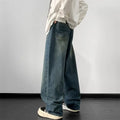 Vintage Wide Leg Denim Pants – Men's Harajuku Streetwear Jeans - Fabs things