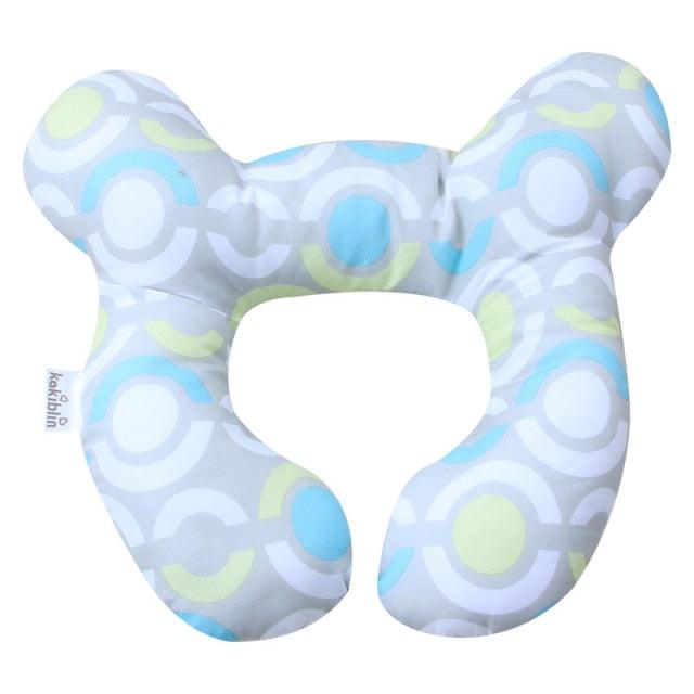Kids Children Baby Pillow Soft Neck Support Infant Car Cushion U-Shape Cotton Infant Nursing Pillow Toddler Sleep Positioner  Air Mesh Organic Cotton Protection for Flat Head Baby Pillow for Newborn Breathable Adjustable Infants and Baby Neck Head Support - Fabs things
