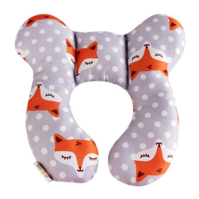 Kids Children Baby Pillow Soft Neck Support Infant Car Cushion U-Shape Cotton Infant Nursing Pillow Toddler Sleep Positioner  Air Mesh Organic Cotton Protection for Flat Head Baby Pillow for Newborn Breathable Adjustable Infants and Baby Neck Head Support - Fabs things