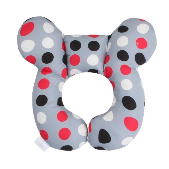 Kids Children Baby Pillow Soft Neck Support Infant Car Cushion U-Shape Cotton Infant Nursing Pillow Toddler Sleep Positioner  Air Mesh Organic Cotton Protection for Flat Head Baby Pillow for Newborn Breathable Adjustable Infants and Baby Neck Head Support - Fabs things