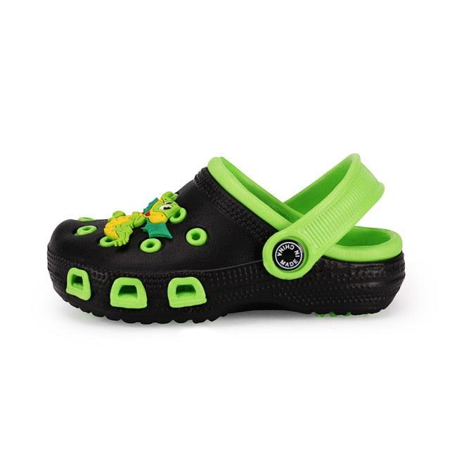 Kids Slippers Boy Shoe Cute Beach Shoes Child Boy Girl Antiskid Sandal Spring Summer Toddler Non-Slip Breathable Kids Clogs Garden High Elasticity Kids Sandals Indoor Outdoor Waterproof Beach Sandals Children Classic Slippers - Fabs things