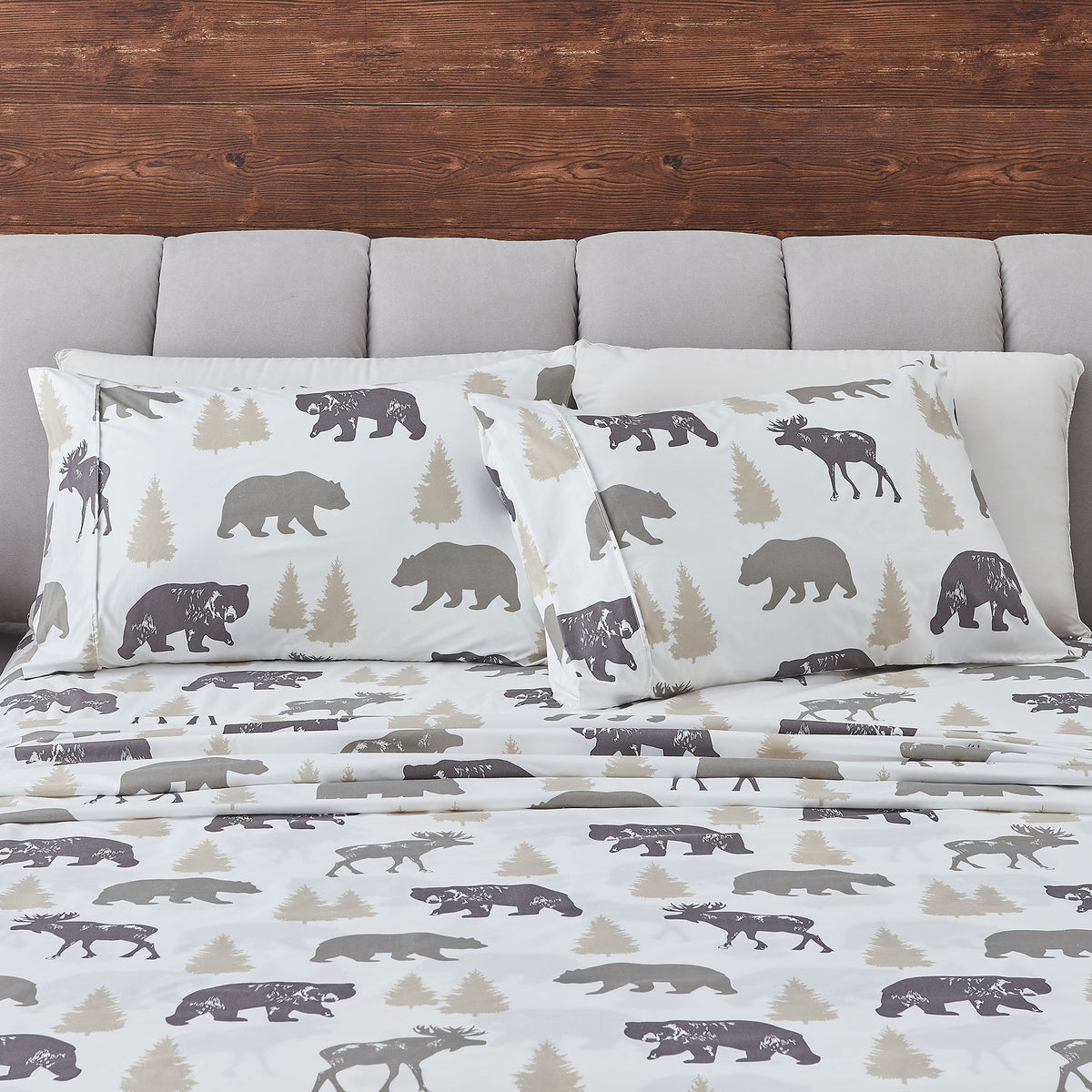 Lodge Printed Sheet Set - Mountain Ridge Collection - Fabs things