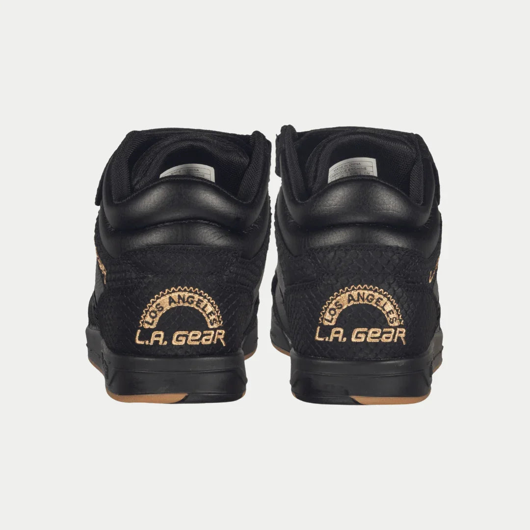 LA Gear Men's Flame Retro Hightop | Black - Fabs things
