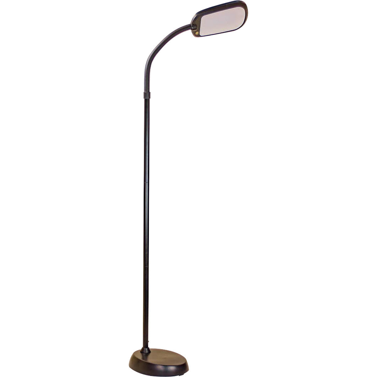 63"H Slim Design LED Bright Reader Natural Daylight Full Spectrum Floor Lamp Black - Fabs things