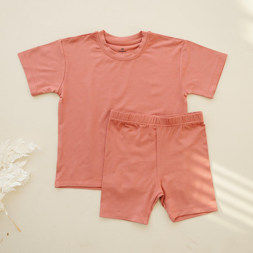 Bamboo Tee & Bike Shorts - sold as separates - Fabs things