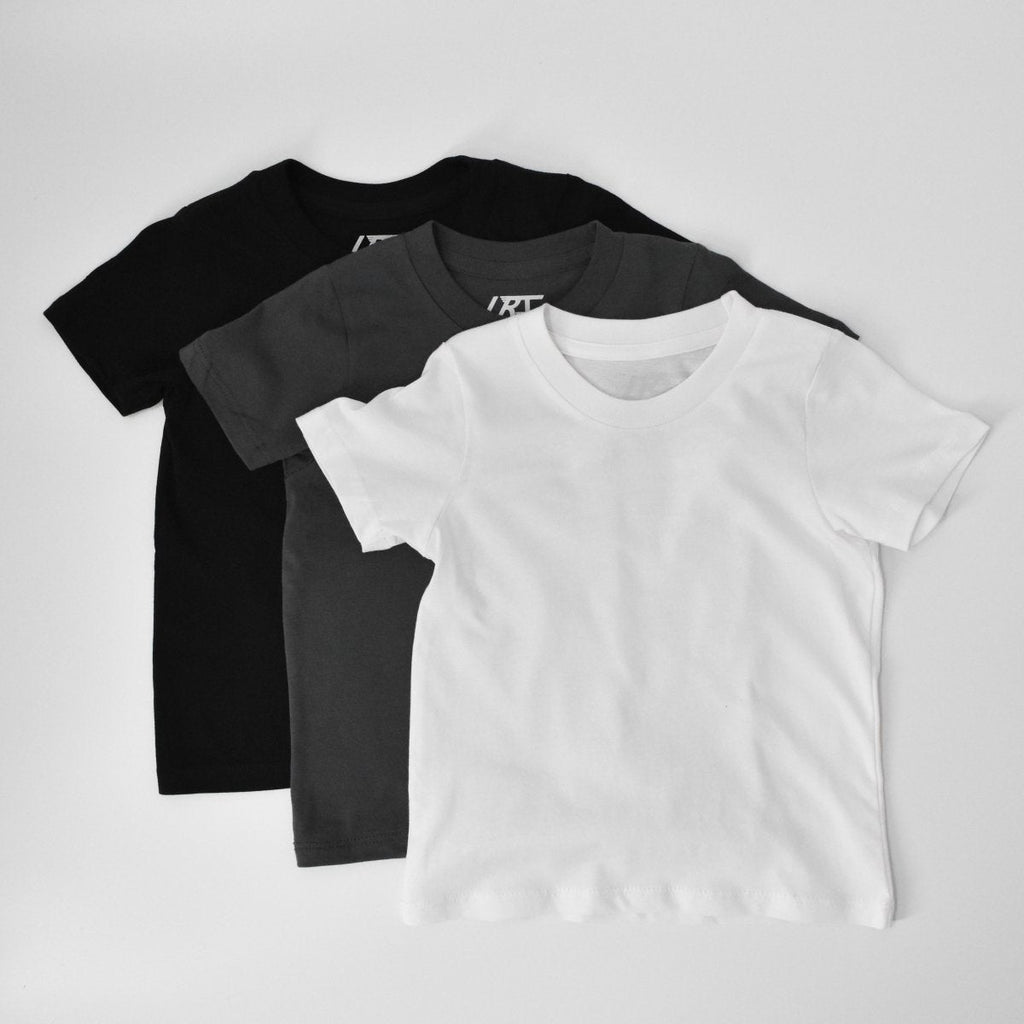 3-PACK RAD ORGANICS TEES - MONOCHROME - Fabs things