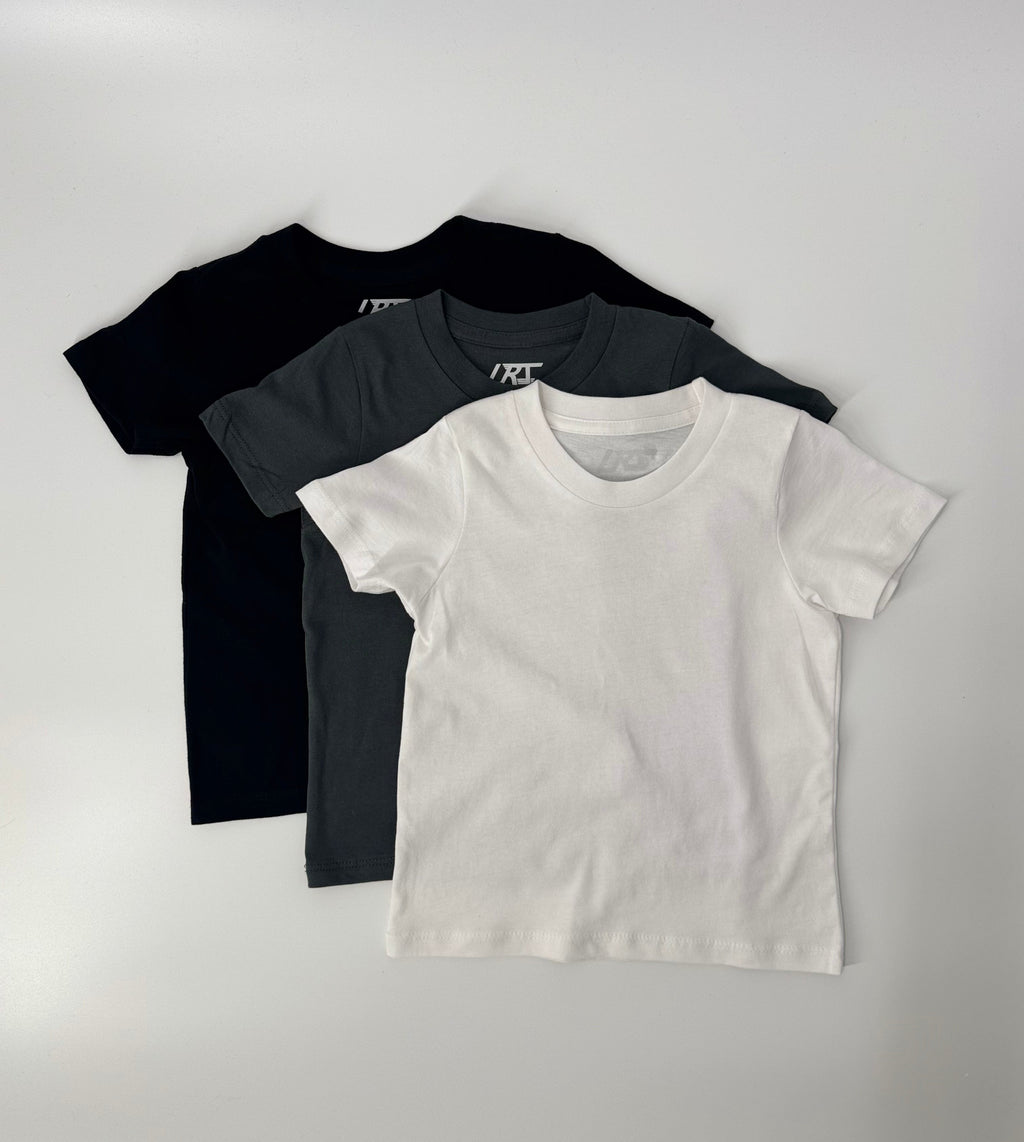 3-PACK RAD ORGANICS TEES - MONOCHROME - Fabs things