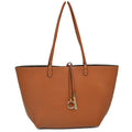 Women's Kendra Reversible Supersoft Vegan Leather Tote Handbag Crossbody Bag - Fabs things