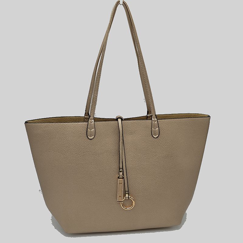 Women's Kendra Reversible Supersoft Vegan Leather Tote Handbag Crossbody Bag - Fabs things