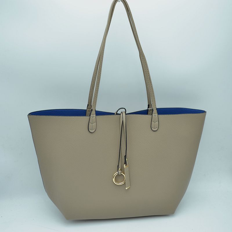 Women's Kendra Reversible Supersoft Vegan Leather Tote Handbag Crossbody Bag - Fabs things