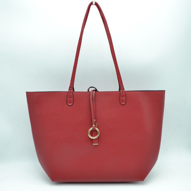 Women's Kendra Reversible Supersoft Vegan Leather Tote Handbag Crossbody Bag - Fabs things
