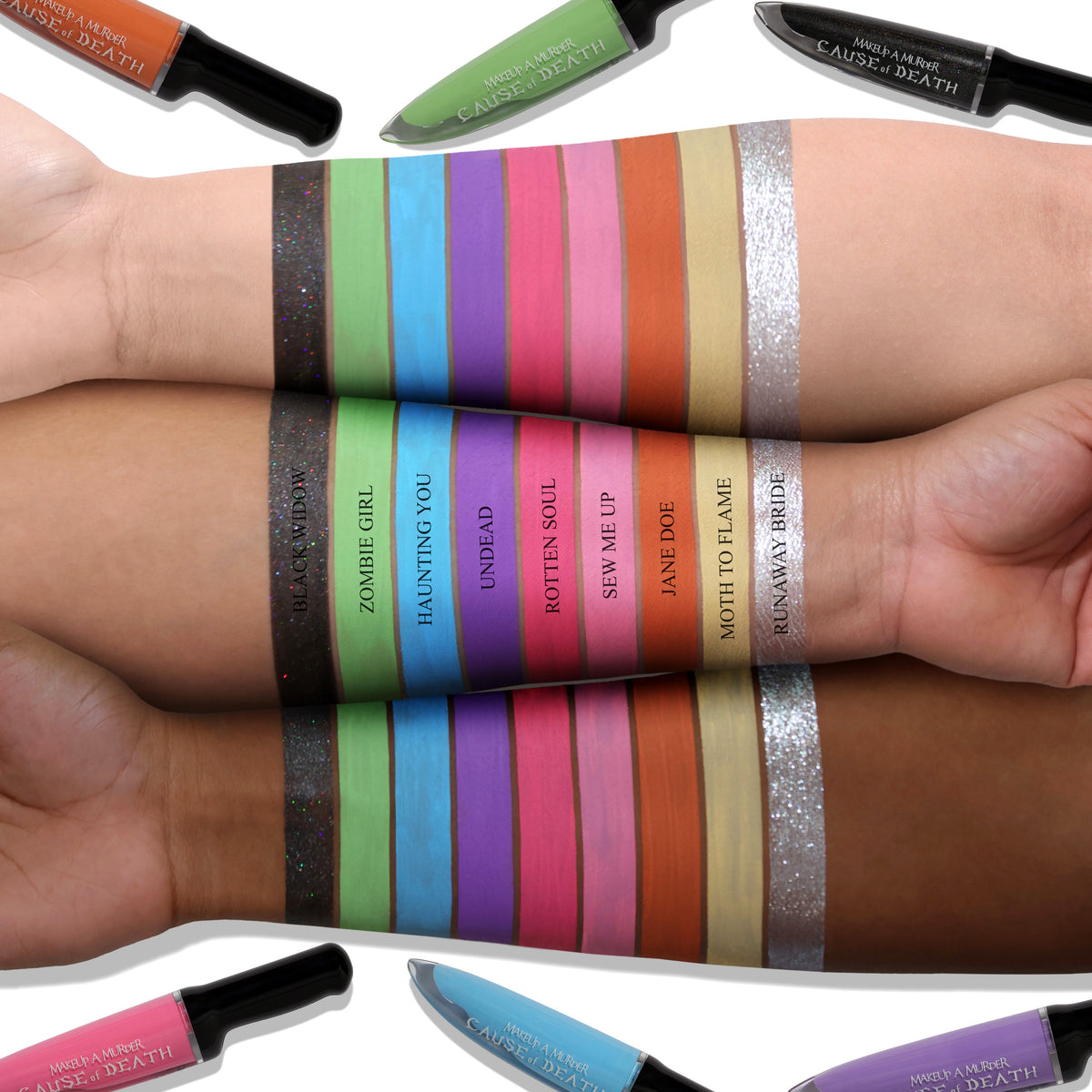 Cause of Death Liquid Eyeshadows: Singles - Fabs things