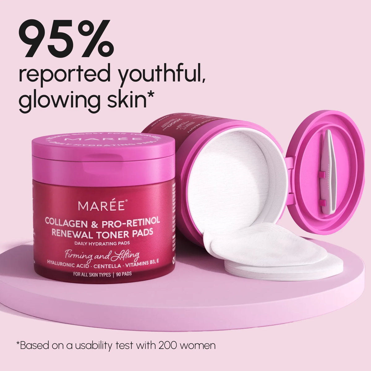 Collagen & Retinol Toner Pads - Fabs things