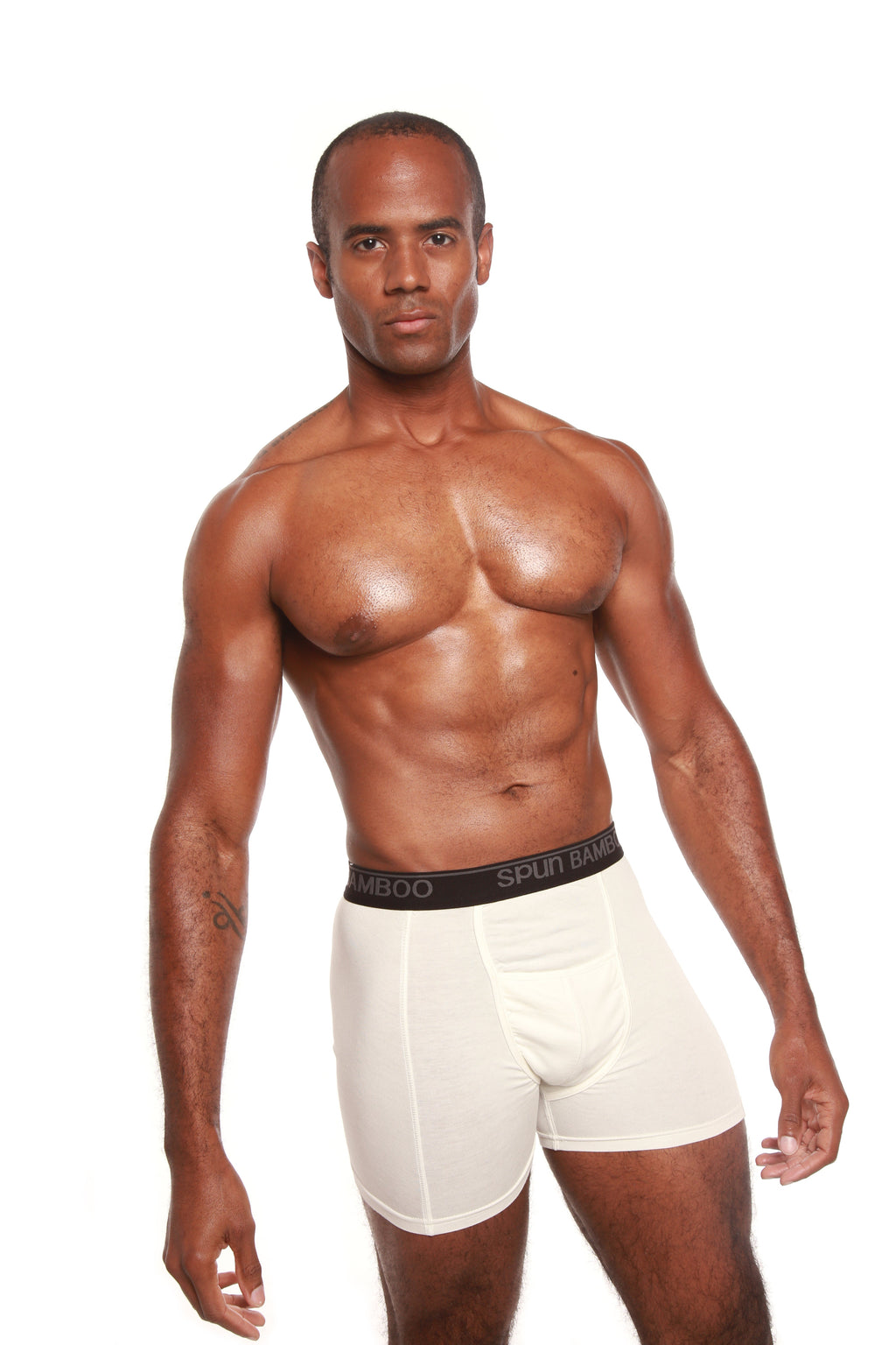 Men's Bamboo Boxer Briefs – Bamboo Viscose, Organic Cotton, Horizontal Fly