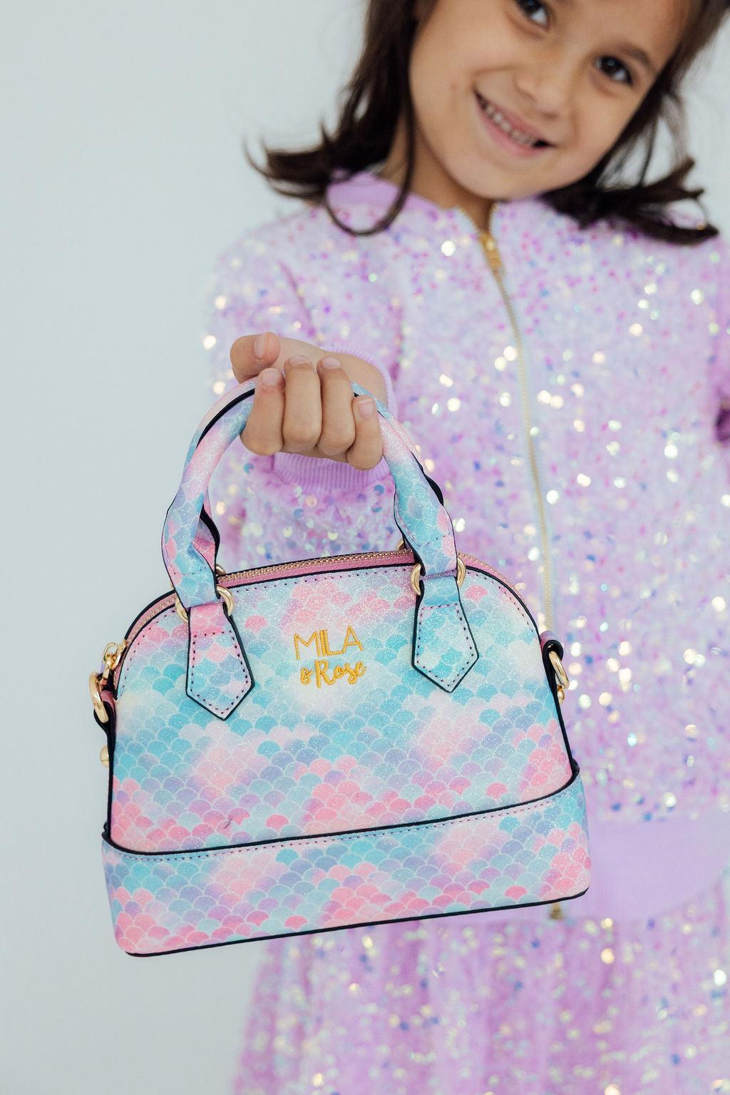 Mermaid Glitter Girl's Crossbody Purse - Fabs things