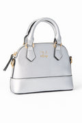SALE Silver Metallic Girl's Crossbody Purse - Fabs things
