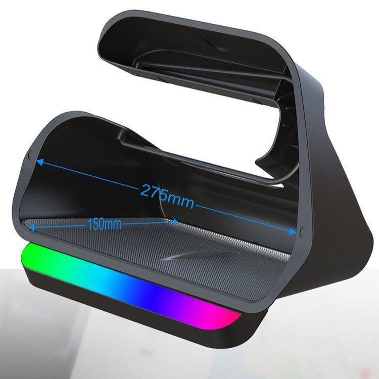 Model 3 Highland / New Model Y Under Screen Storage Box Center Console Organizer With Ambient Lighting - Fabs things