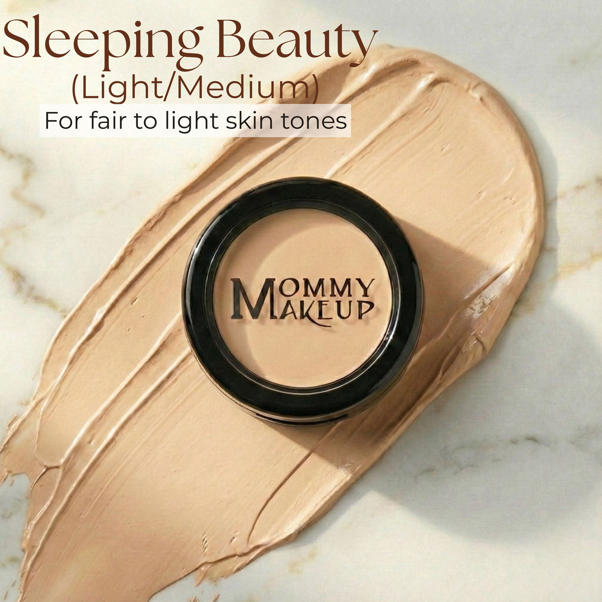 Mommy's Little Helper Concealer, Eyeshadow Base & Face Cover Up - Sleeping Beauty (Light/Medium) - Fabs things