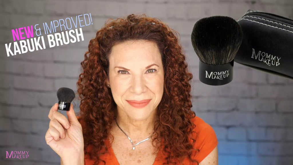 Kabuki Brush - Hand cut, Vegan, Cruelty-Free Mineral Makeup Brush - Fabs things