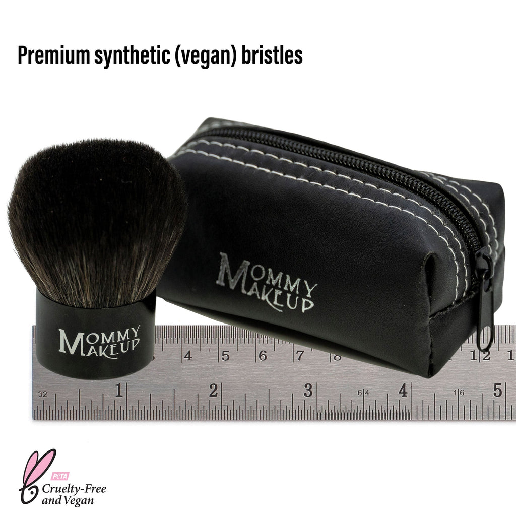Kabuki Brush - Hand cut, Vegan, Cruelty-Free Mineral Makeup Brush - Fabs things