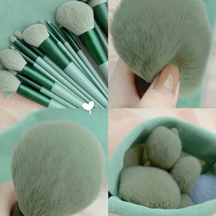 13Pcs Makeup Brush Set Make Up Concealer Brush Blush Powder Brush Eye Shadow Highlighter Foundation Brush Cosmetic Beauty Tools - Fabs things