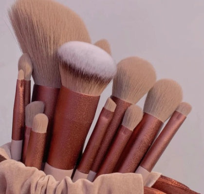 13Pcs Makeup Brush Set Make Up Concealer Brush Blush Powder Brush Eye Shadow Highlighter Foundation Brush Cosmetic Beauty Tools - Fabs things