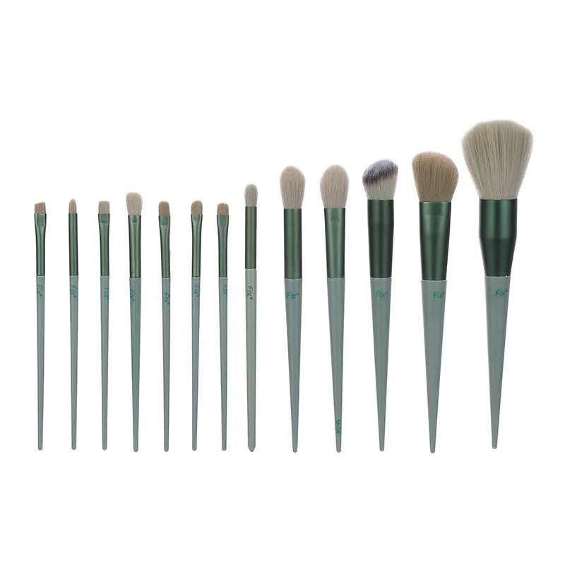 13Pcs Makeup Brush Set Make Up Concealer Brush Blush Powder Brush Eye Shadow Highlighter Foundation Brush Cosmetic Beauty Tools - Fabs things